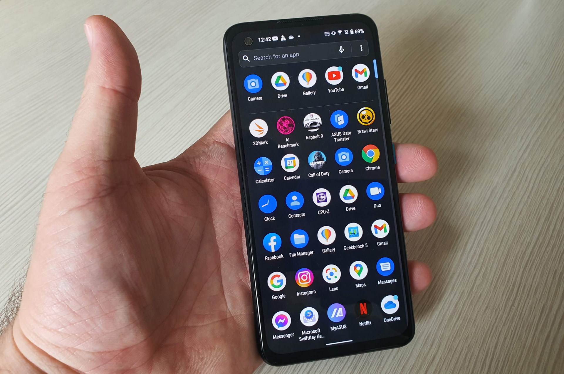  Zenfone 8 ekran 