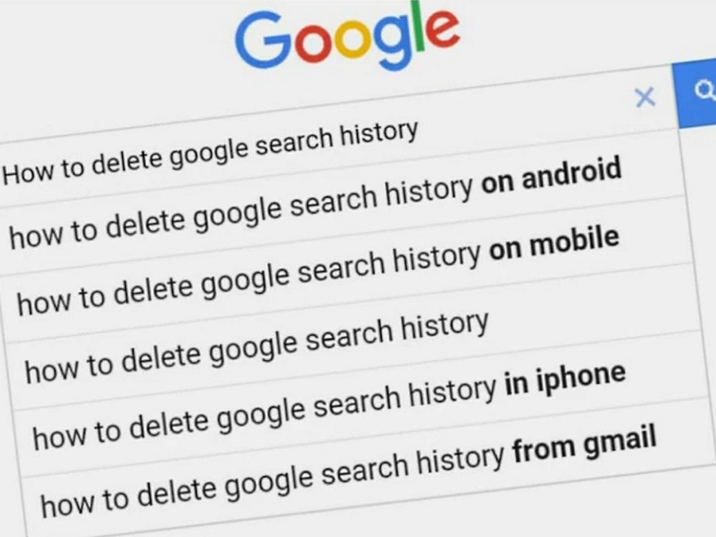  Google Search brisanje istorije pretrage 