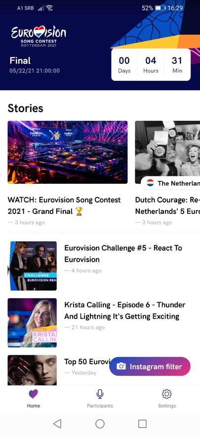   - SmartLife / Eurosong application 