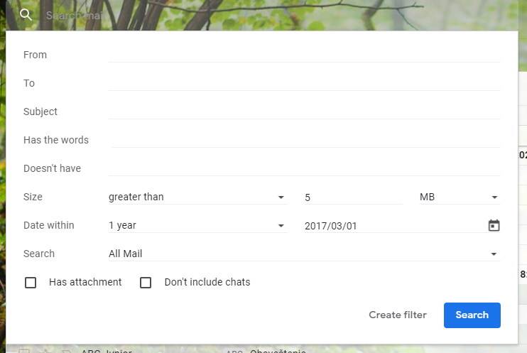  Filtriranje mejlova na Gmail 