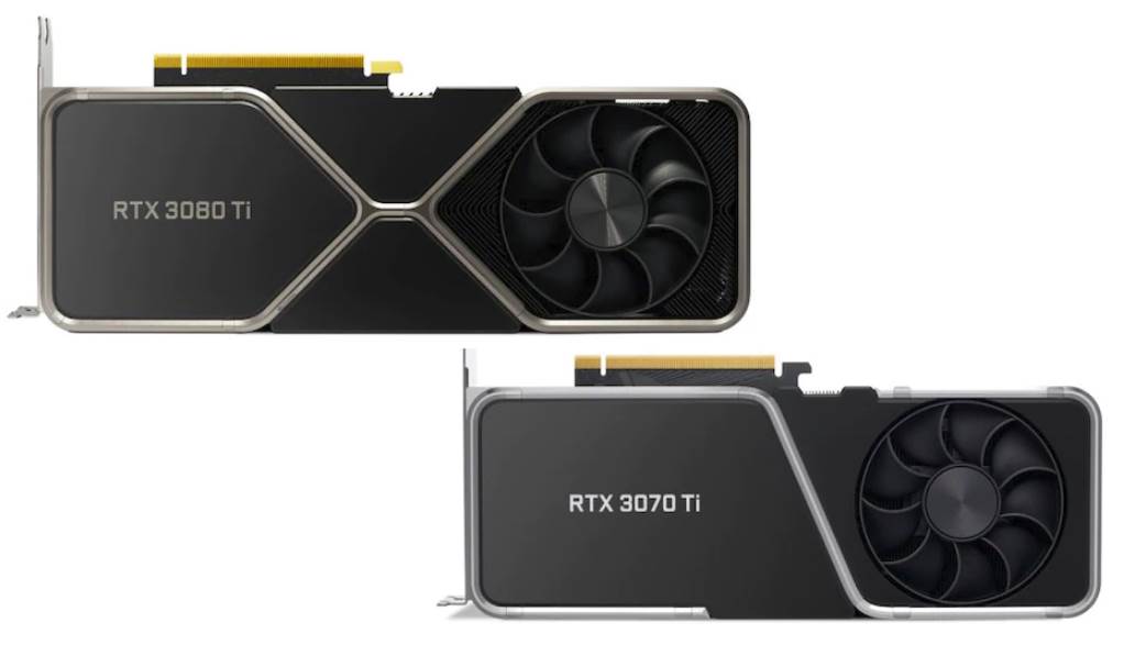  NVIDIA GeForce RTX 3070 Ti i 3080 Ti 