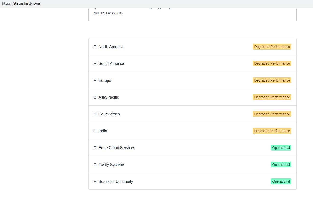   - SMARTLife / Fastly/ Printscreen 