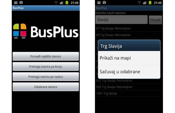 Plus aplikacija iphone bus za iPhone Srbija