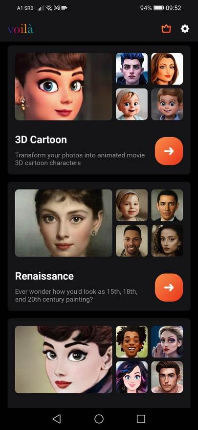   - SMARTLife / Voila AI Artist 