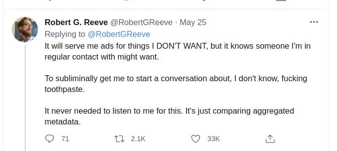  - Twitter/ Printscreen/ @RobertGReeve 