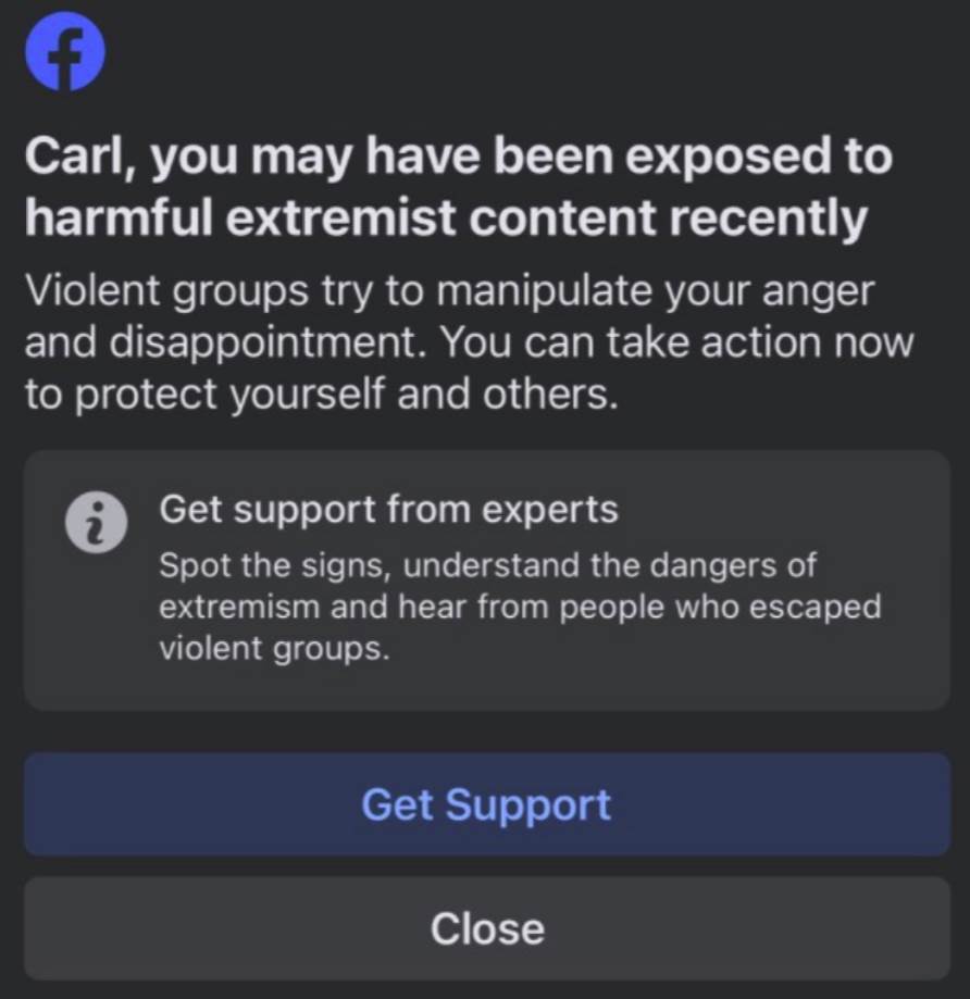   - Twitter/ Printscreen/ RightWingCope 