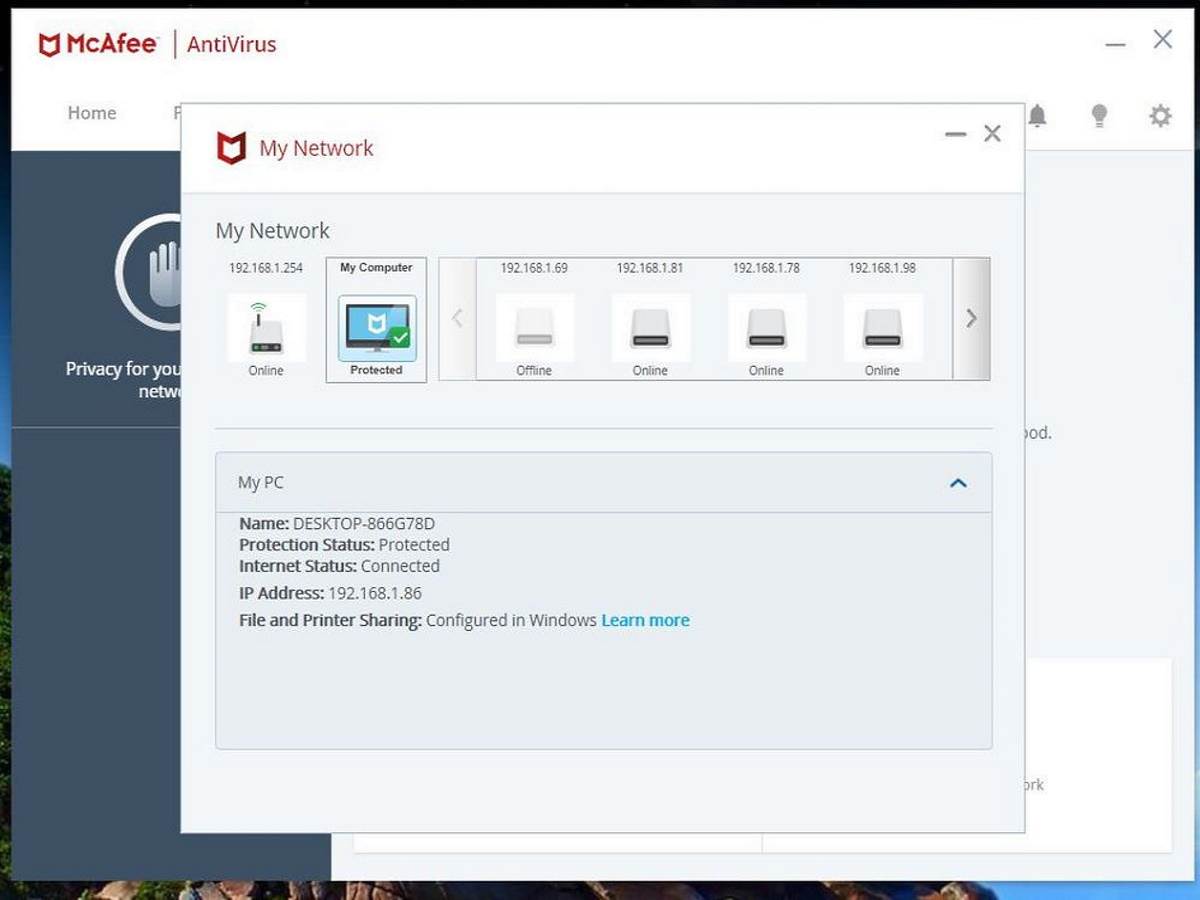  McAfee antivirus besplatan VPN 