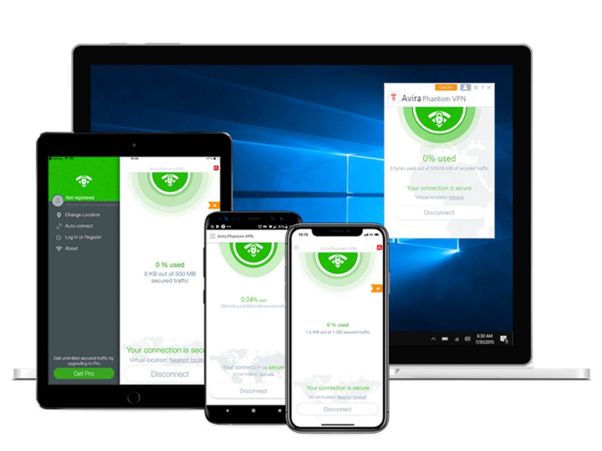  Avira Phantom besplatan VPN 