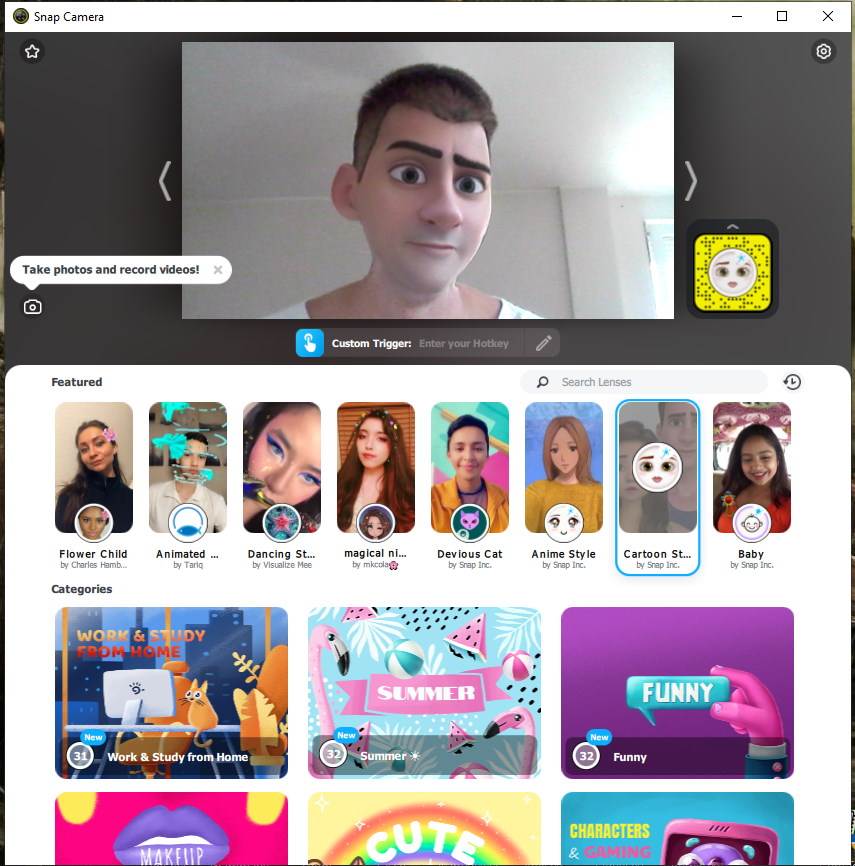   - SmartLife / Snap Camera 