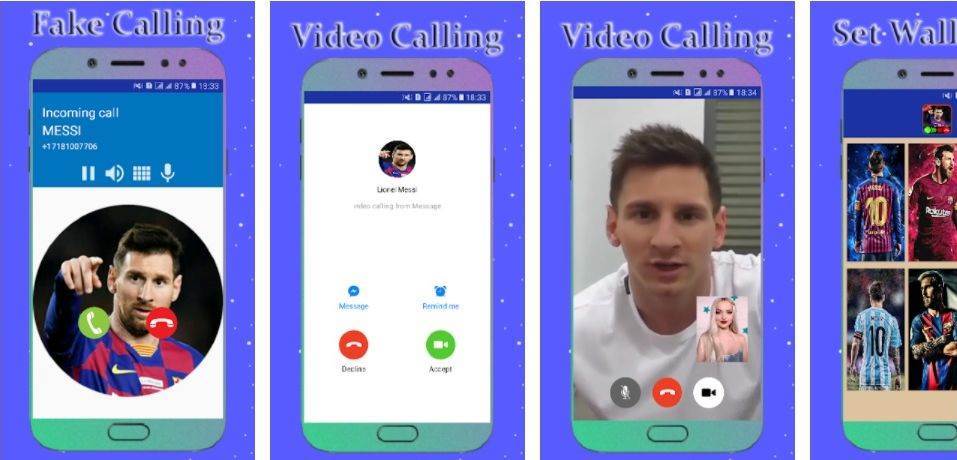   - SmartLife / Messi Call You Fake Video Call 