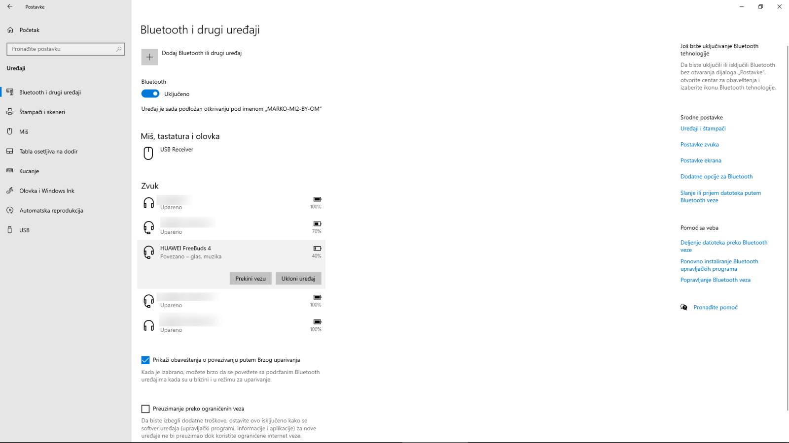  Windows 10 Bluetooth veza olakšanje 6 - SmartLife / Marko Čavić 