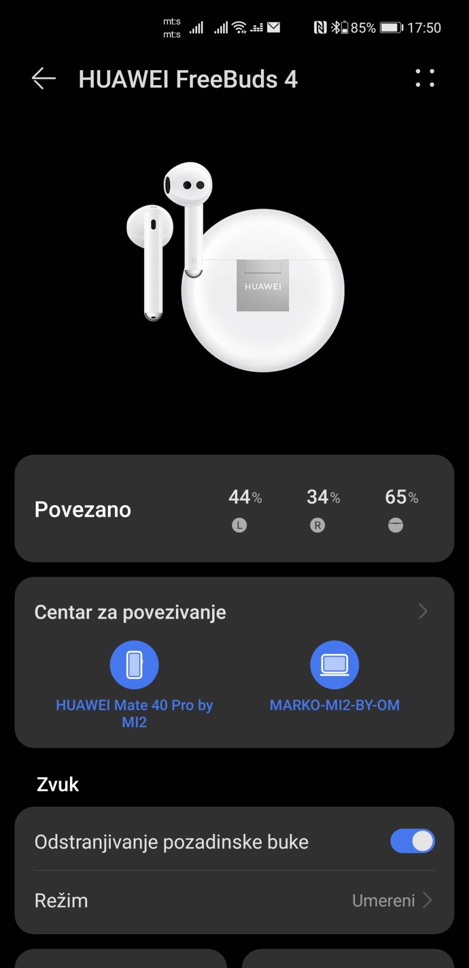  Huawei FreeBuds 4 aplikacija (13) - SmartLife / Marko Čavić 