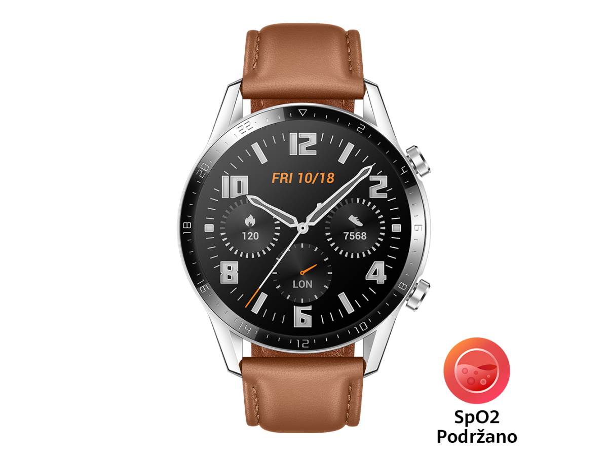  HUAWEI WATCH GT 2 46 mm, Braon 