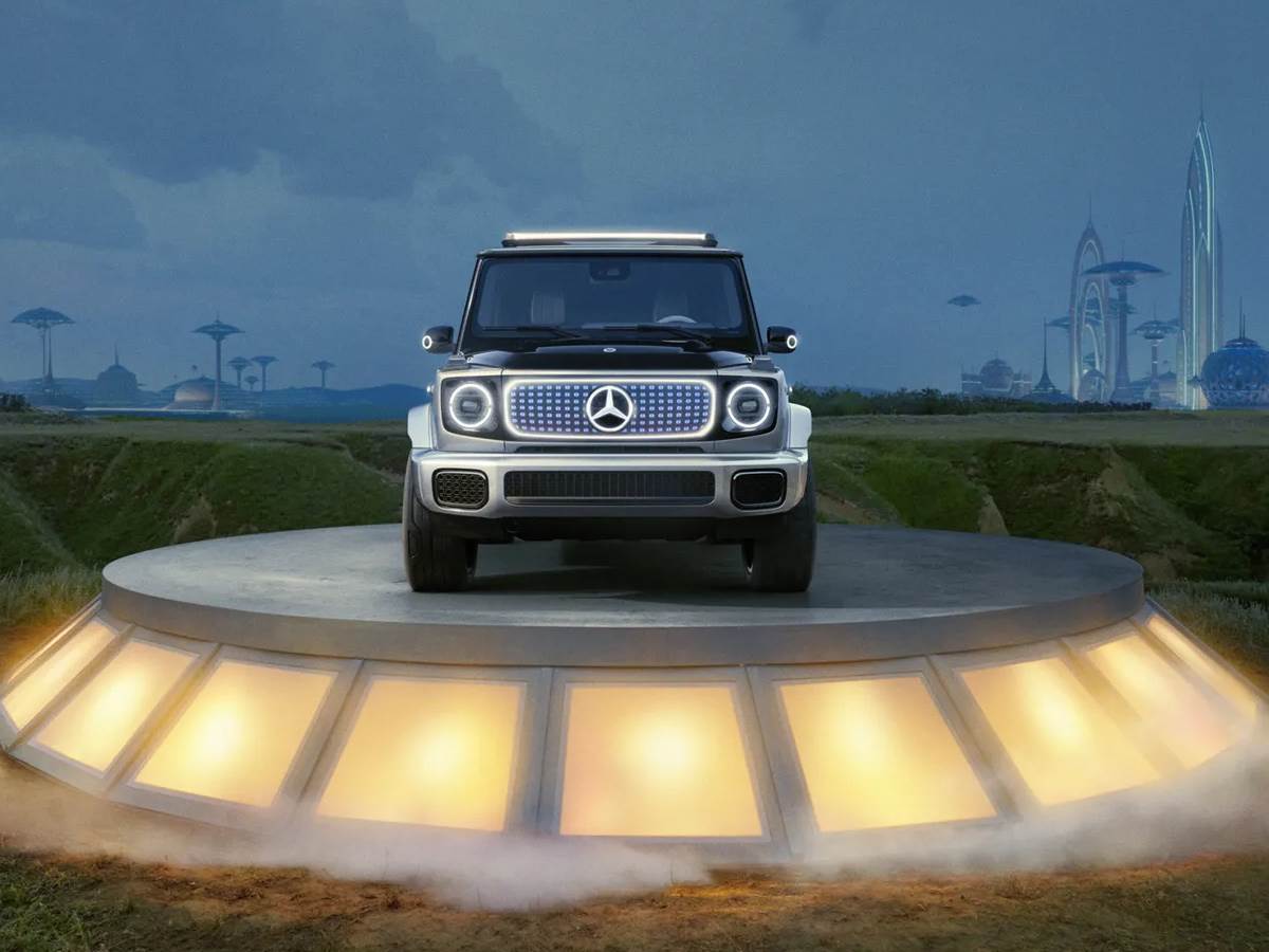  Mercedes-Benz Concept EQG G-Wagen SUV električni automobil - SMARTLife / Mercedes-Benz 