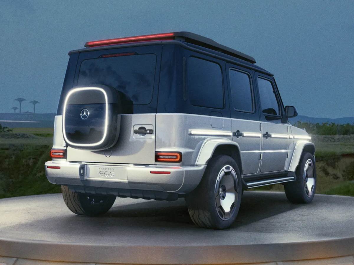  Mercedes-Benz Concept EQG G-Wagen SUV električni automobil 5-1 - SMARTLife / Mercedes-Benz 