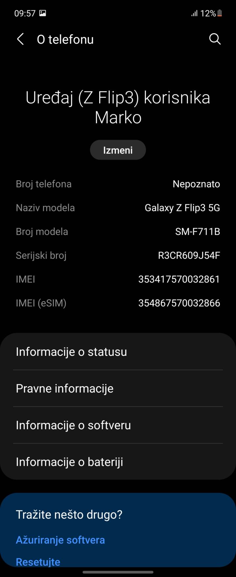  Samsung Galaxy Z Flip3 Slike Ekrana (20) - SmartLife / Marko Čavić 