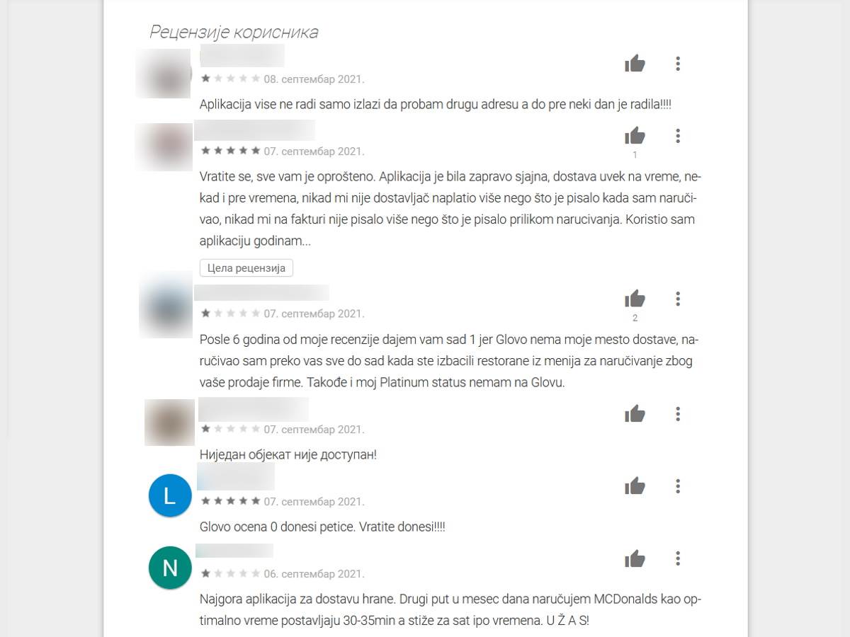  Donesi ocene aplikacije Google Play - Smartlife 