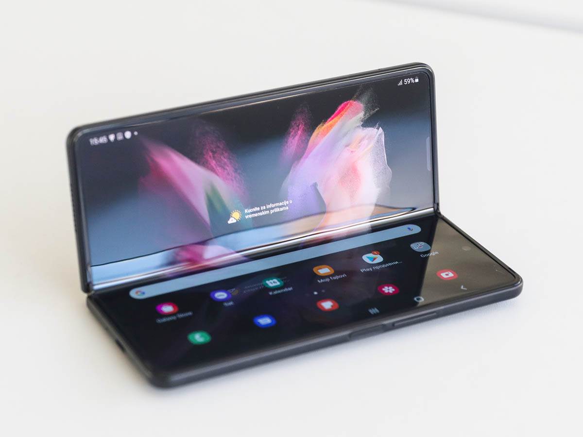  Samsung Galaxy Z Fold3 Flex režim 