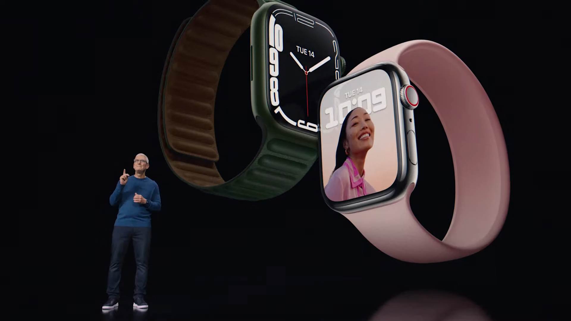  Apple Watch 7 Tim Kuk - SmartLife / Apple 