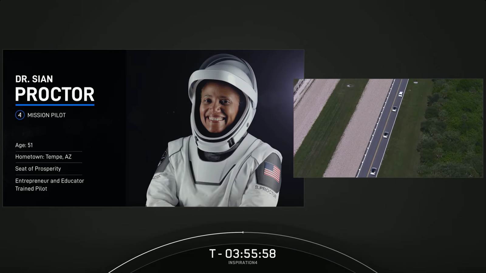  Dr Sian Proktor - SmartLife / YouTube / SpaceX / Printscreen 