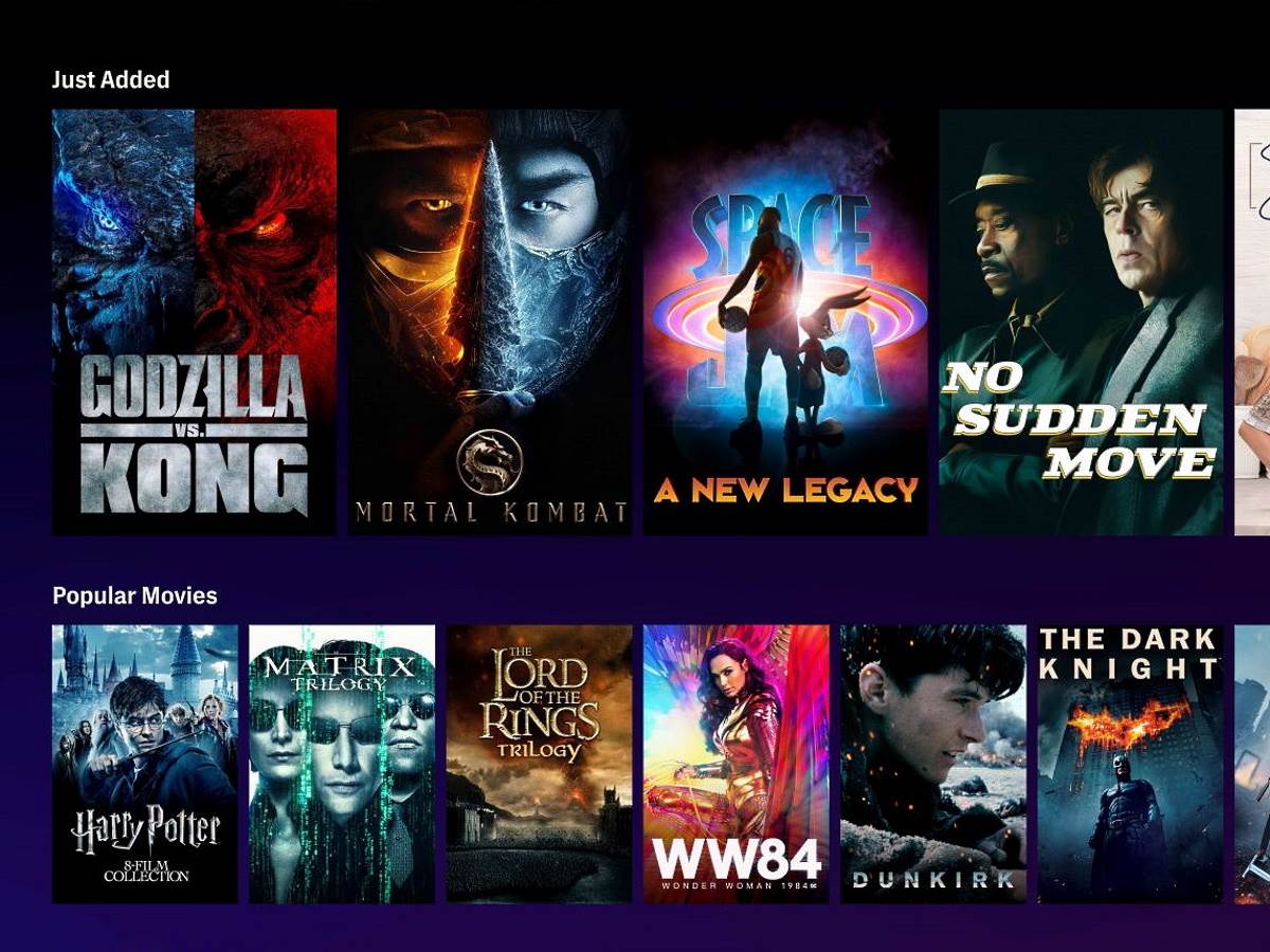  HBO Max Homepage 2 - SmartLife / HBO Max 