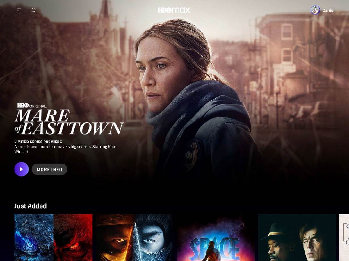  HBO Max Homepage 1 - SmartLife / HBO Max 