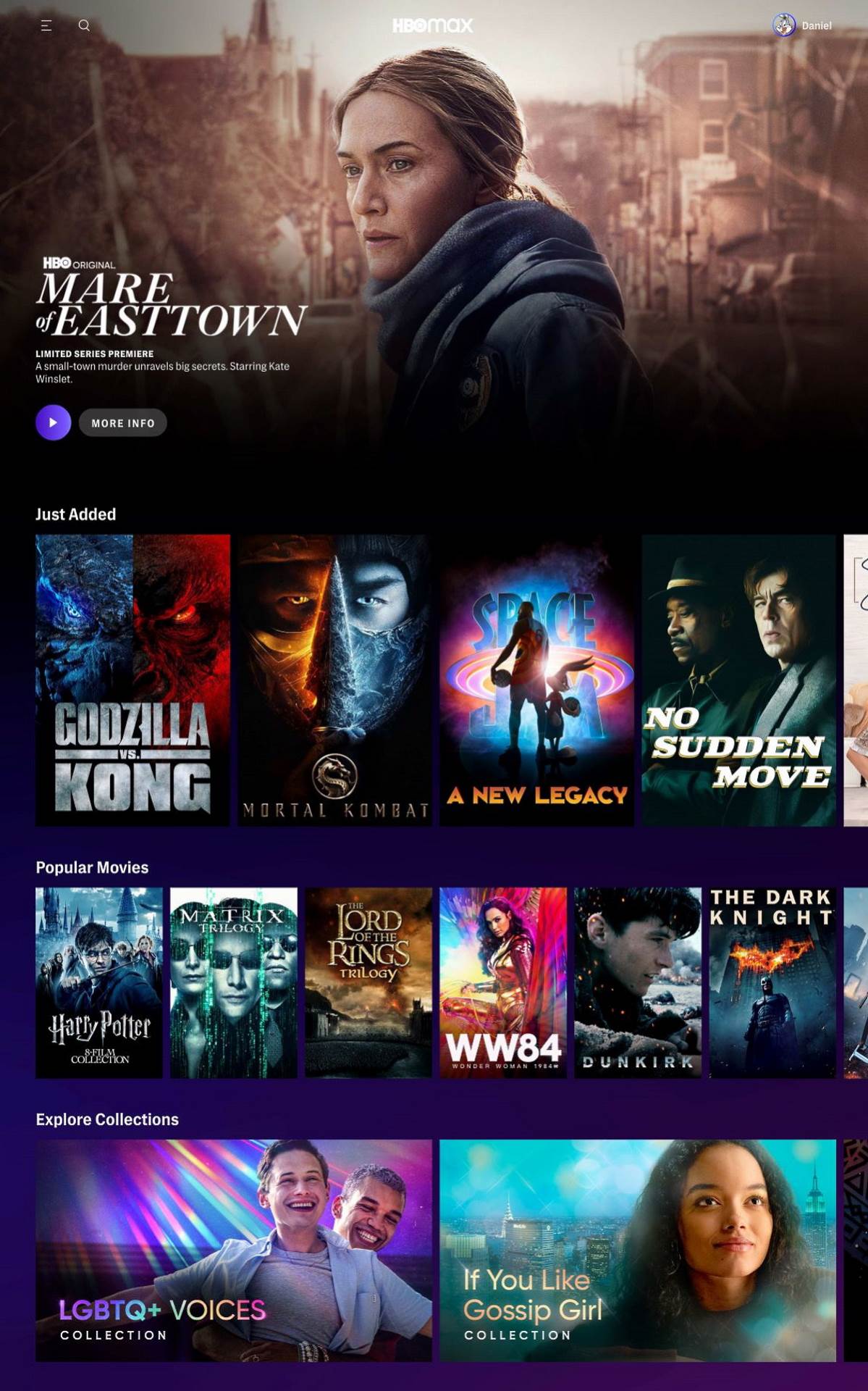  HBO Max Homepage - SmartLife / HBO Max 