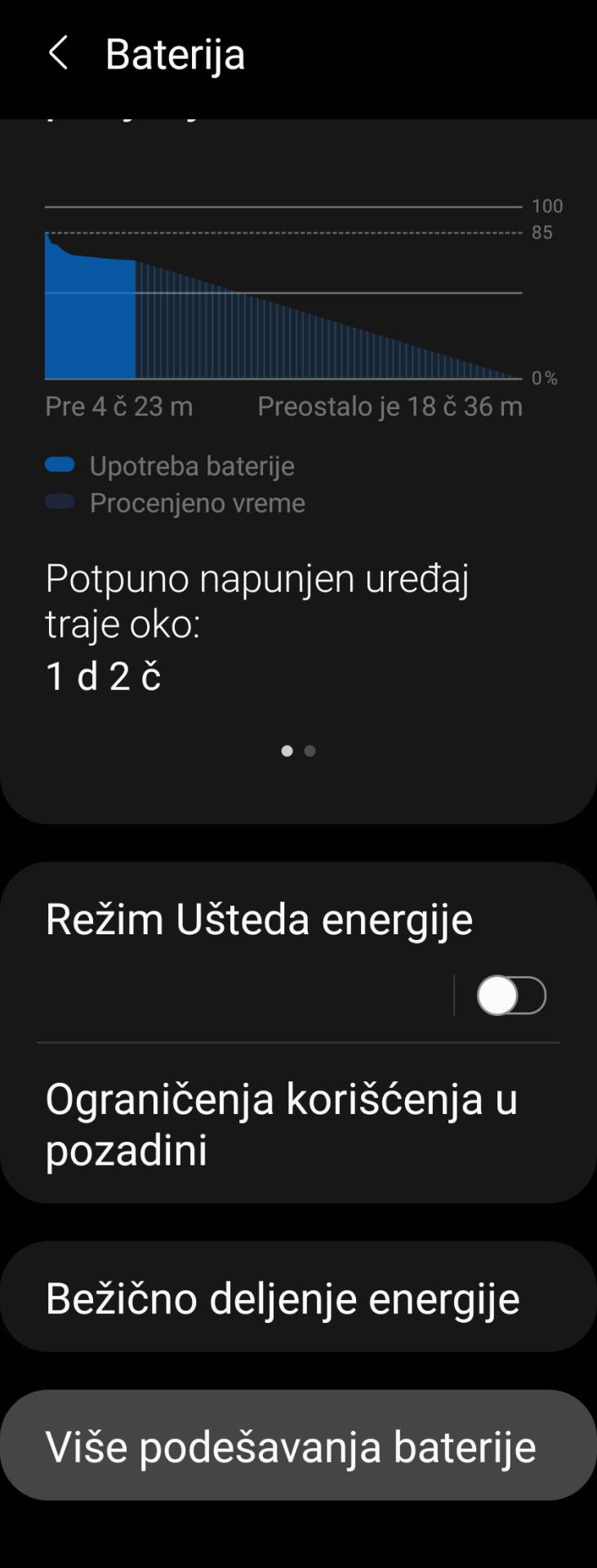  Samsung podešavanja baterije (5) - SmartLife / Marko Čavić 