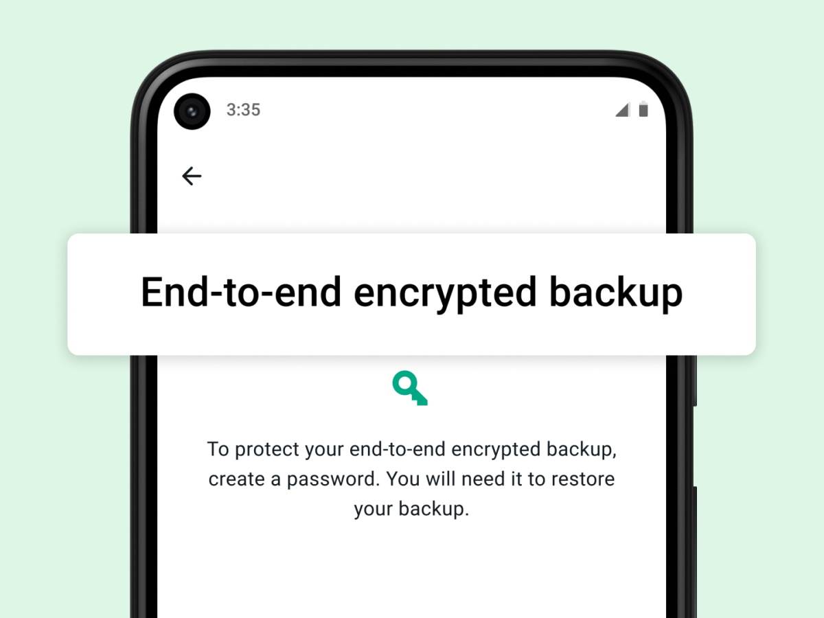 WhatsApp end-to-end enkripcija za backup podataka 