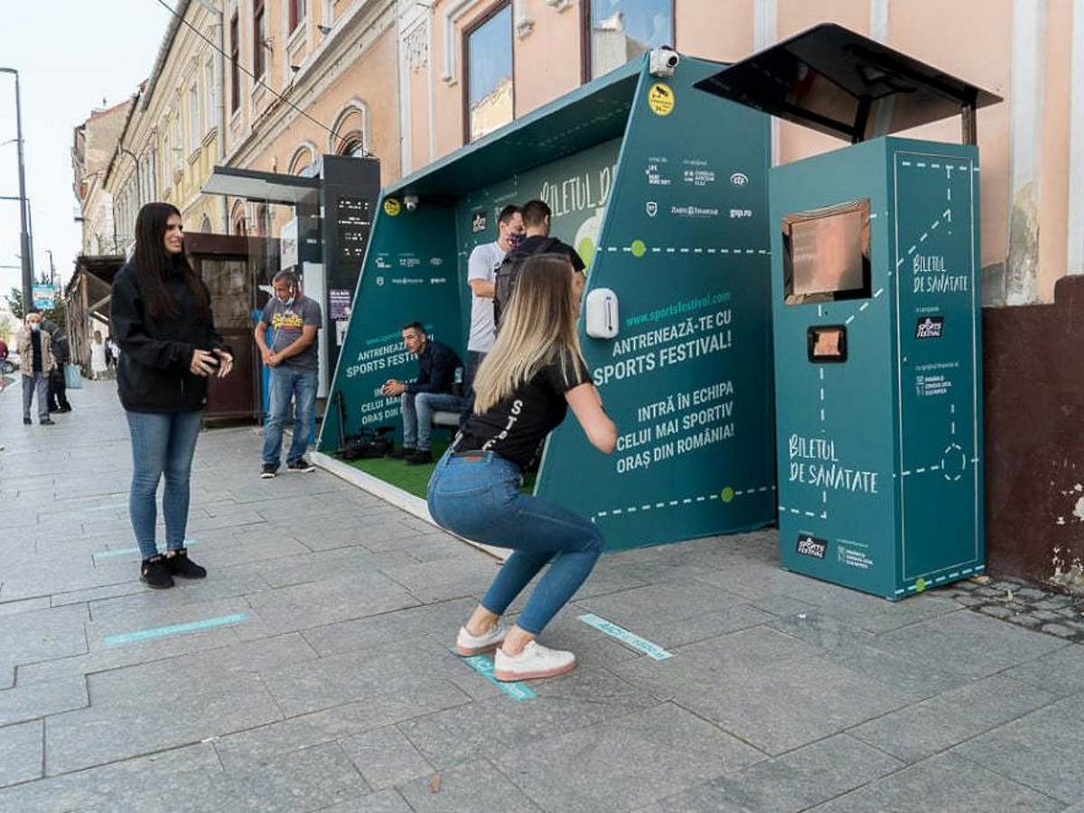 Plaćanje karte čučnjevima u Rumuniji 1   Plaćanje karte čučnjevima u Rumuniji 1