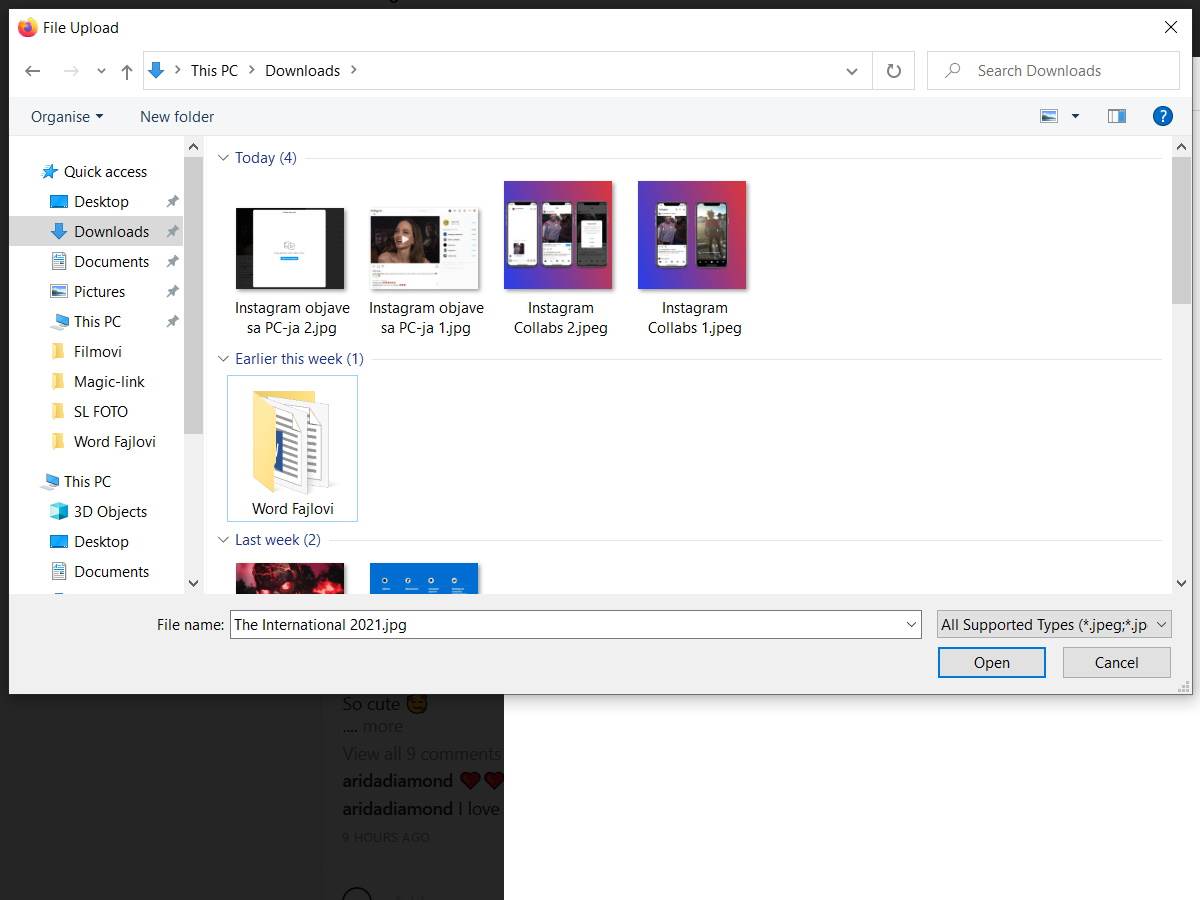  Instagram objave sa PC-ja 3 - SmartLife / Marko Čavić 