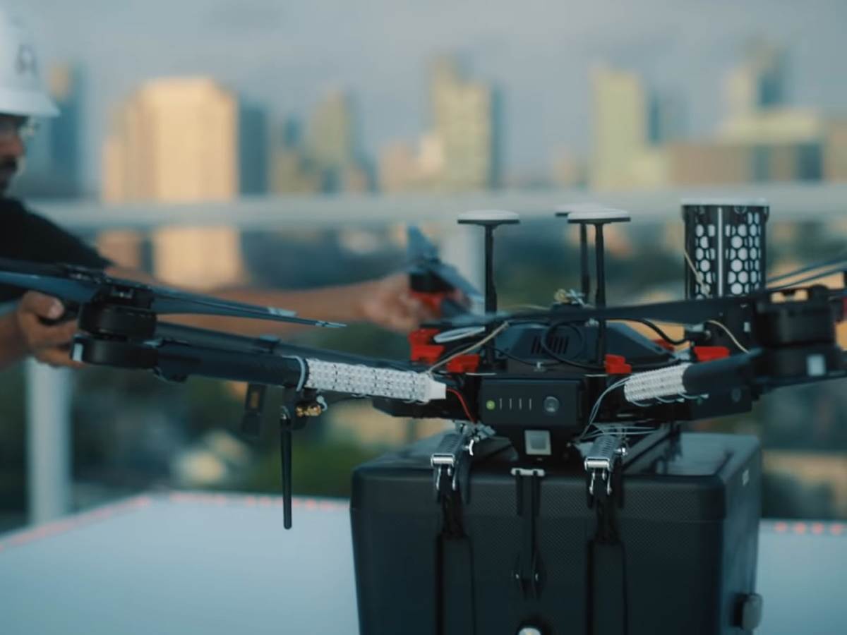  Dron isporuka organa 7 - SmartLife / YouTube / Unither Bioelectronics 