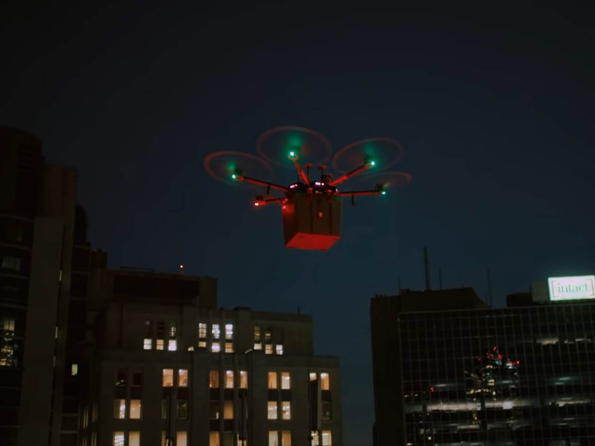  Dron isporuka organa 3 - SmartLife / YouTube / Unither Bioelectronics 