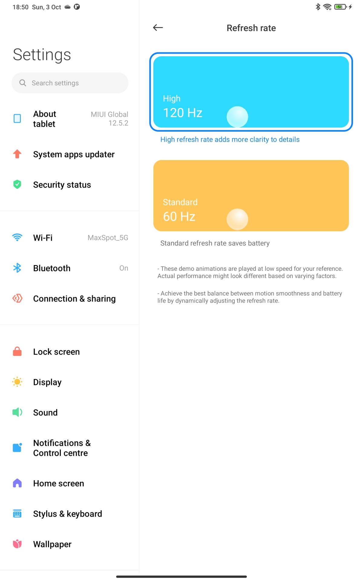  Screenshot_2021-10-03-18-50-14-375_com.xiaomi.misettings - Xiaomi Pad 5 / Marko Nešović 