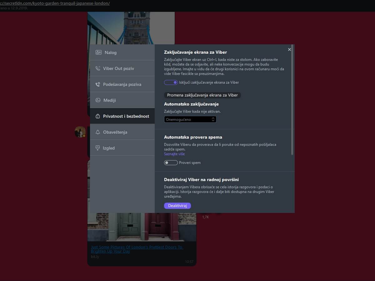 Kako zaključati Viber Desktop aplikaciju 5 - SmartLife / Marko Čavić   Kako zaključati Viber Desktop aplikaciju 5 - SmartLife / Marko Čavić