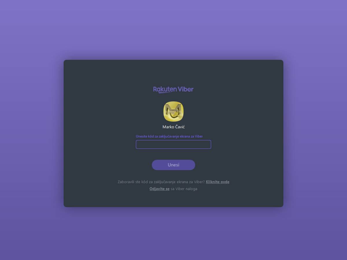 Kako zaključati Viber Desktop aplikaciju 7   Kako zaključati Viber Desktop aplikaciju 7