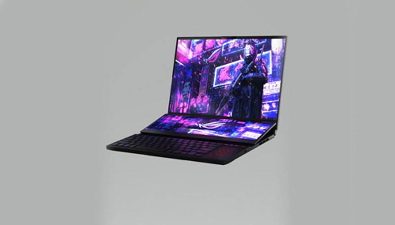 ASUS ROG Zephyrus Duo 16 - SmartLife / Twitter / @evleaks   ASUS ROG Zephyrus Duo 16 - SmartLife / Twitter / @evleaks