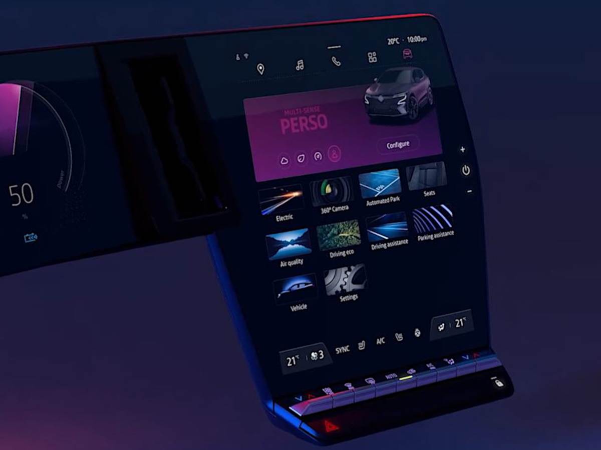  LG Renault Mégane IVI sistem - SmartLife / LG 