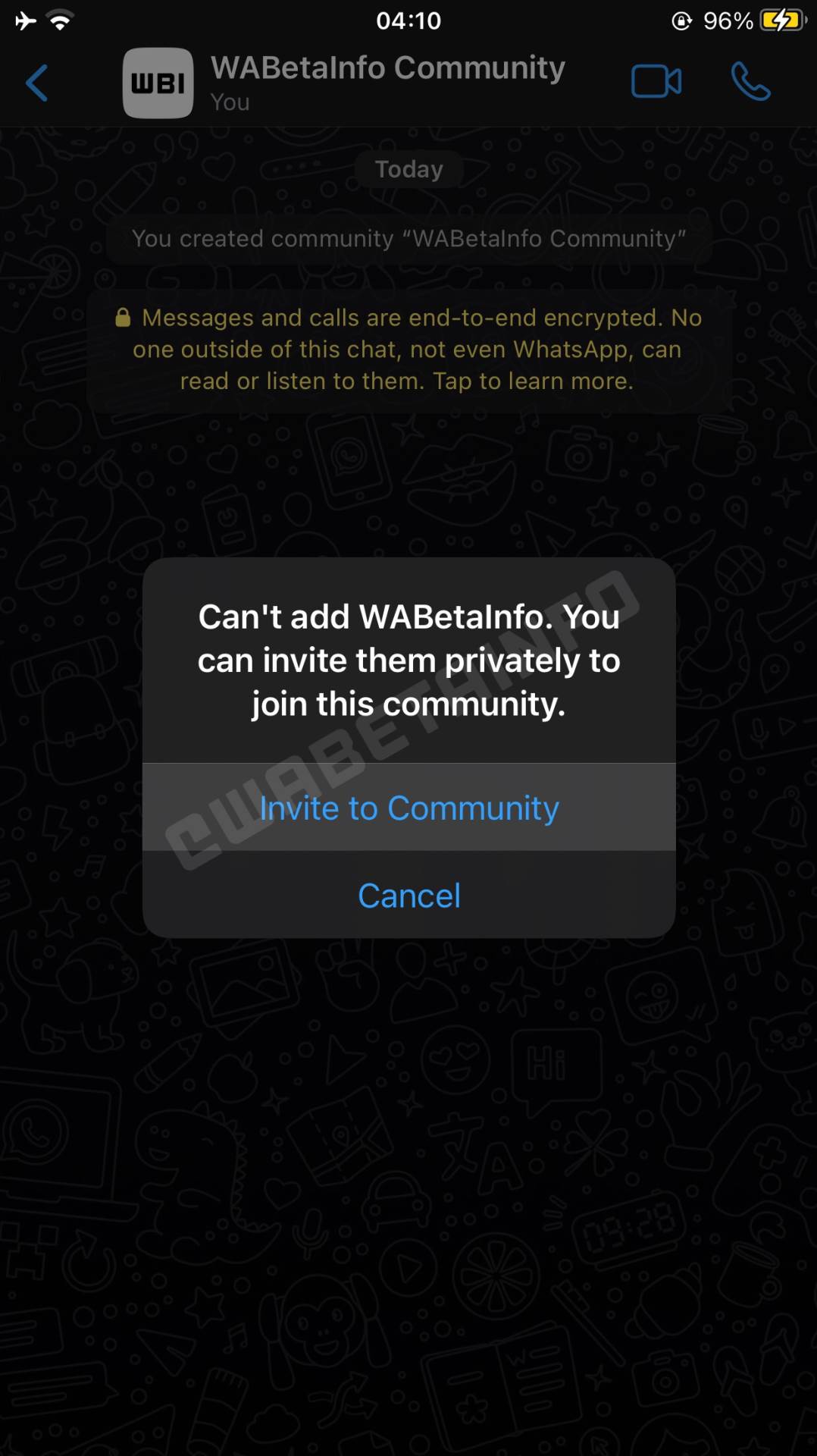  WHatsApp Community opcija - SMARTLife / WABetaInfo 