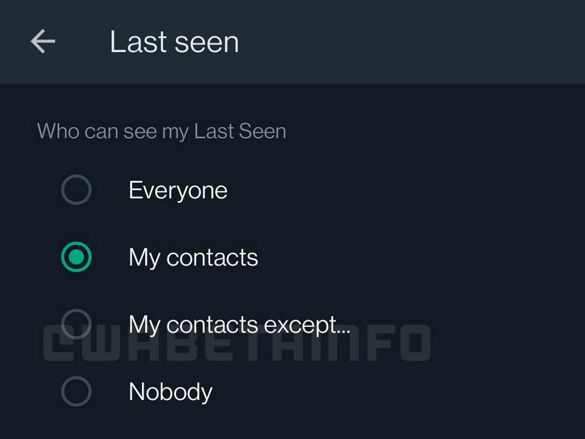  WhatsApp uvodi izmene Last Seen opcije - SMARTLife / WABetaInfo 