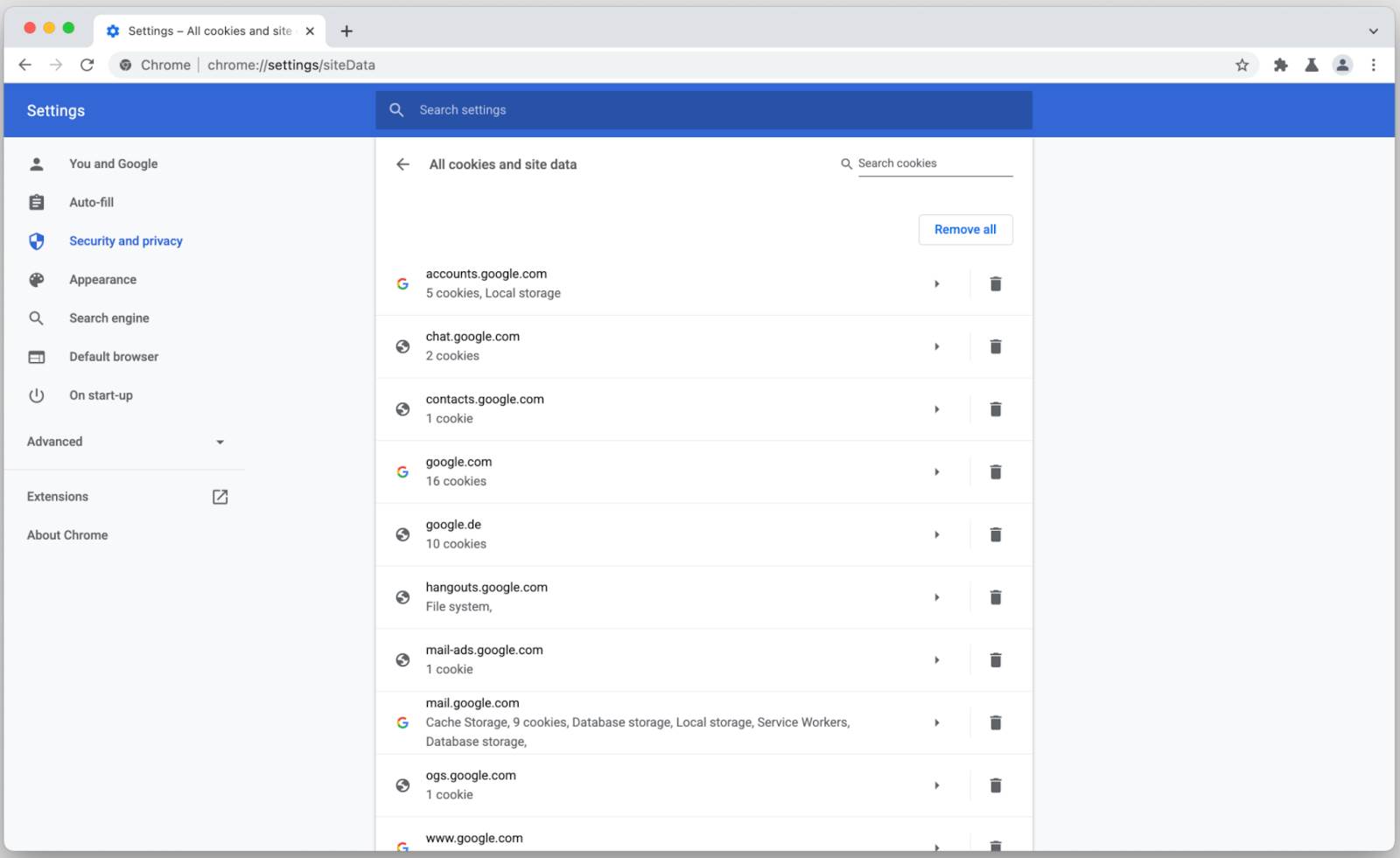 Chrome v97 beta privatnost i cookies novi meni 1.png - SmartLife / Google   Chrome v97 beta privatnost i cookies novi meni 1.png - SmartLife / Google