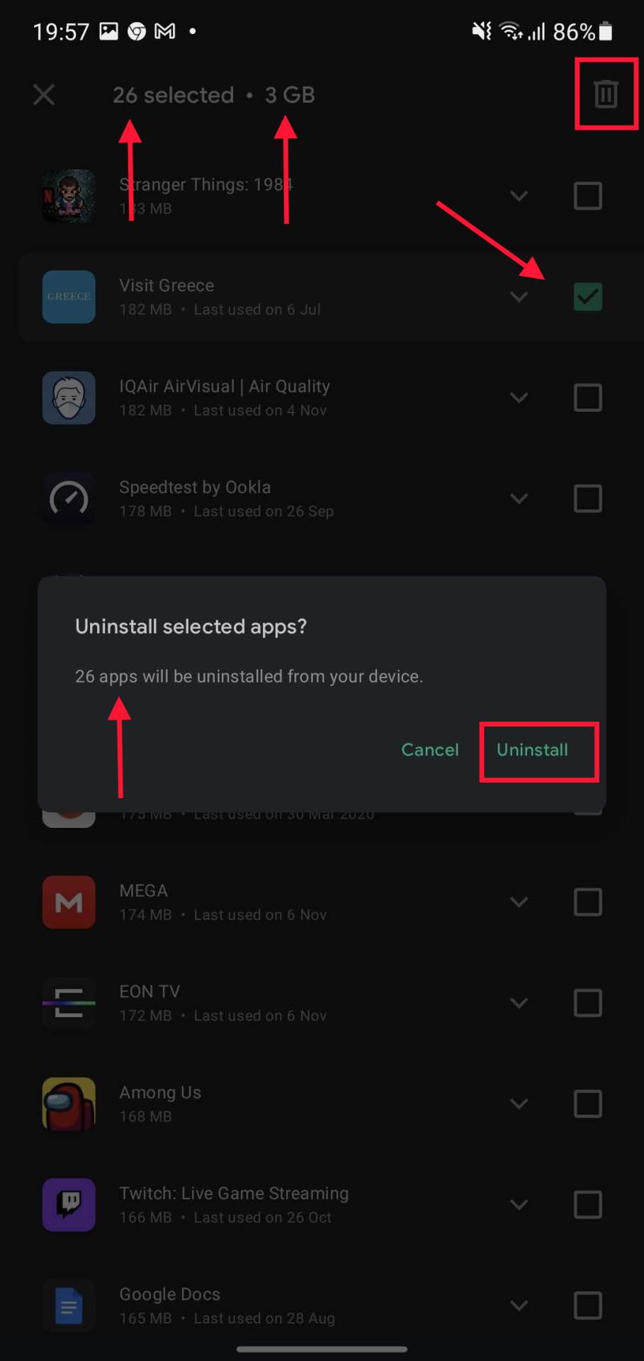Odabir aplikacija i brisanje - SmartLife / Marko Nešović   Odabir aplikacija i brisanje - SmartLife / Marko Nešović