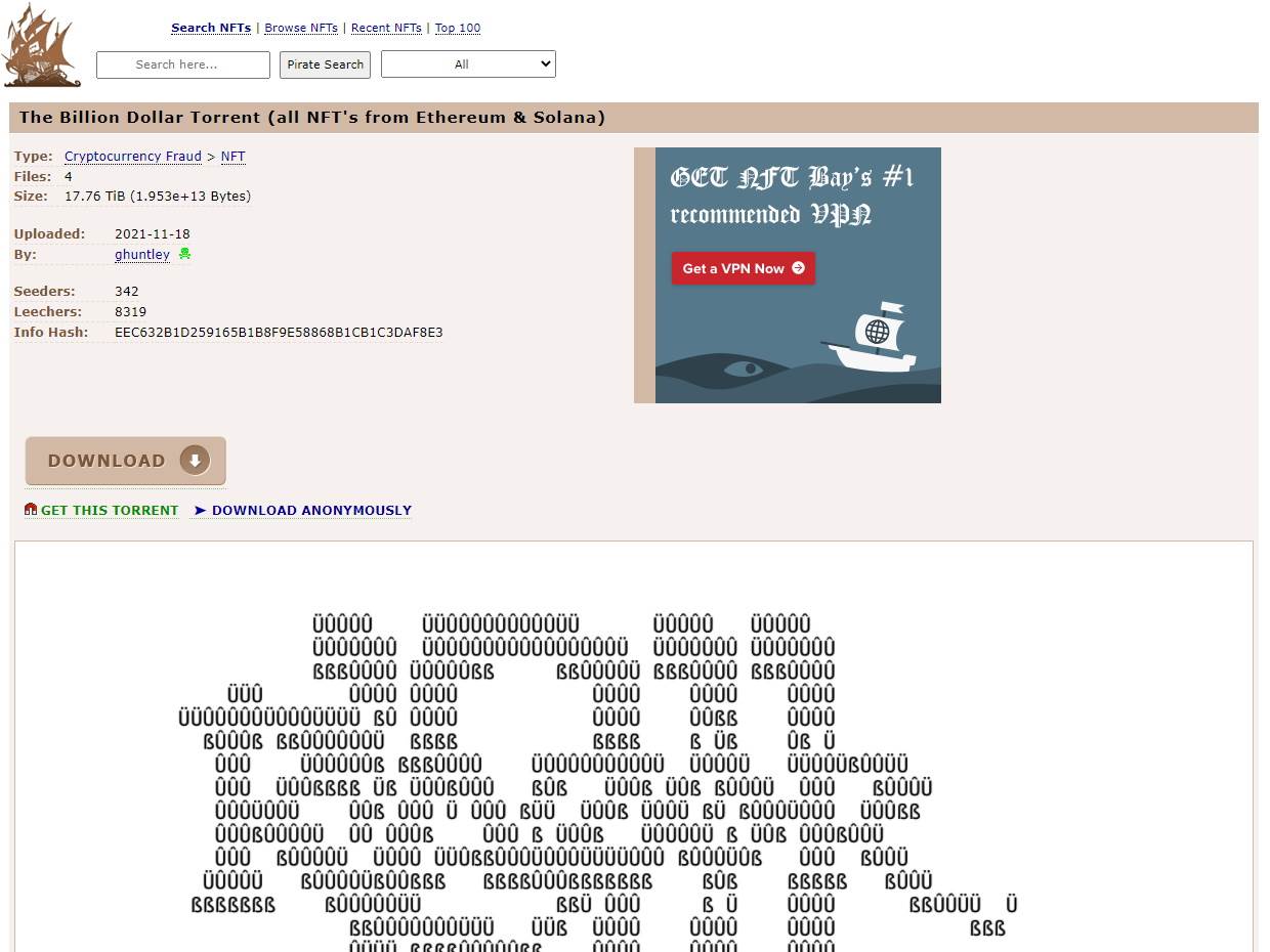  Svi NFT-ovi.jpg - SmartLife / TheNFTBay.org / Printscreen 