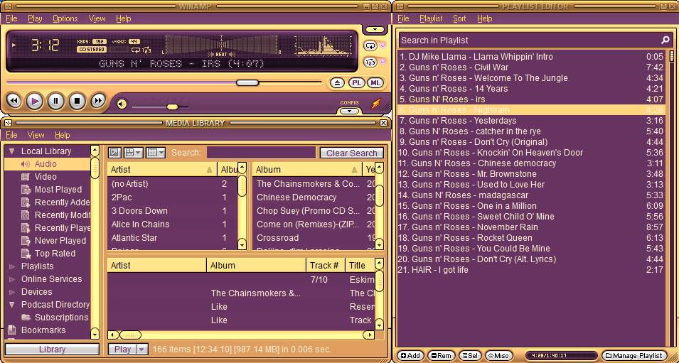  Winamp modern bubblegum.jpg - SmartLife / Marko Nešović / Winamp / Printscreen 