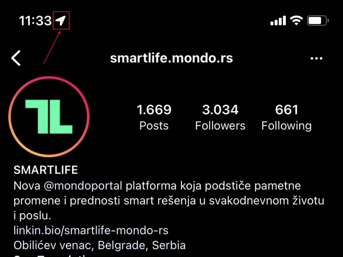 Strelica iPhone ekran šta znači 1.png - SmartLife / Marko Čavić   Strelica iPhone ekran šta znači 1.png - SmartLife / Marko Čavić