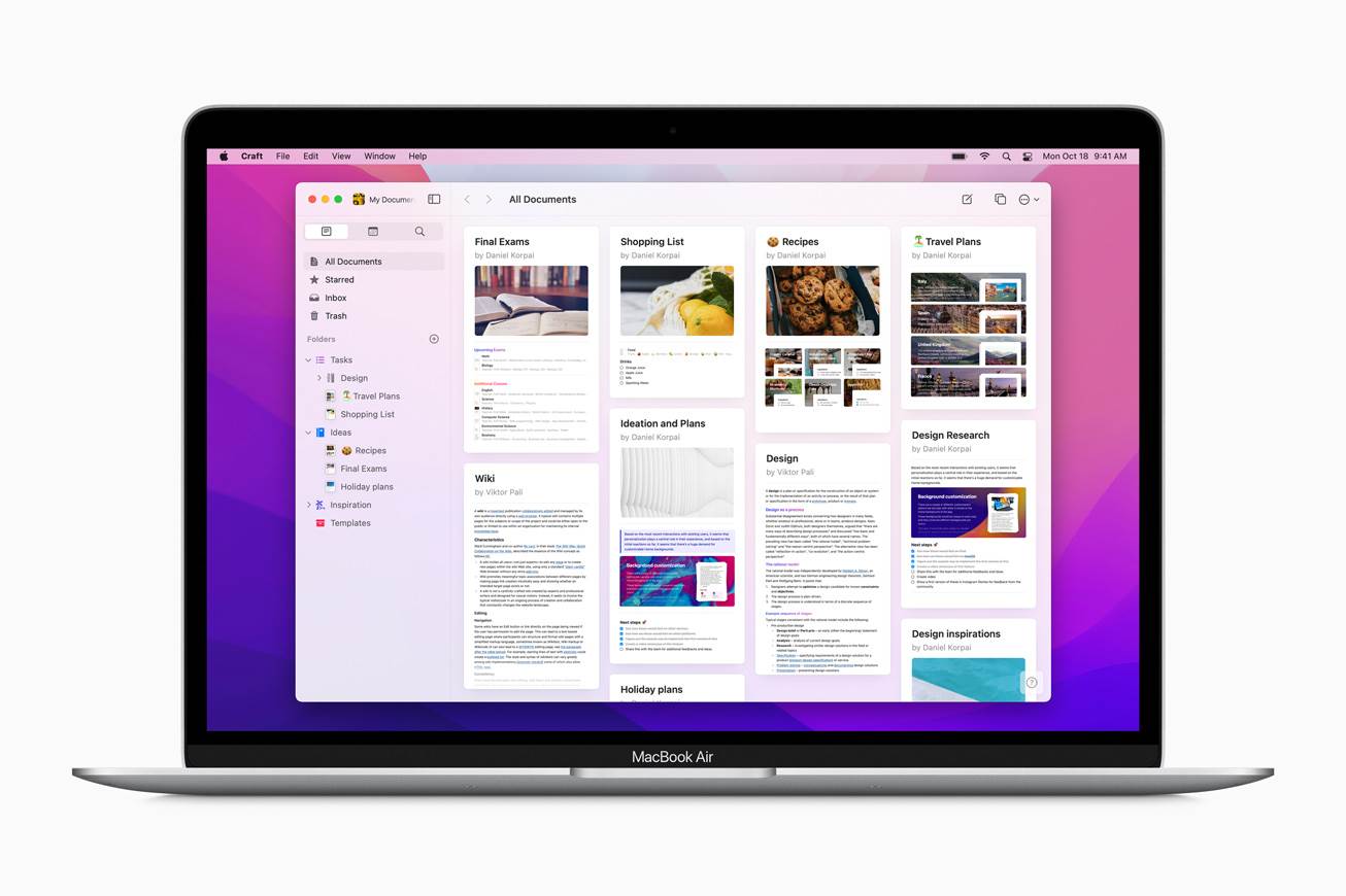 Apple App Store Awards 2021 Craft aplikacija na MacBook laptopu - SmartLife / Apple   Apple App Store Awards 2021 Craft aplikacija na MacBook laptopu - SmartLife / Apple