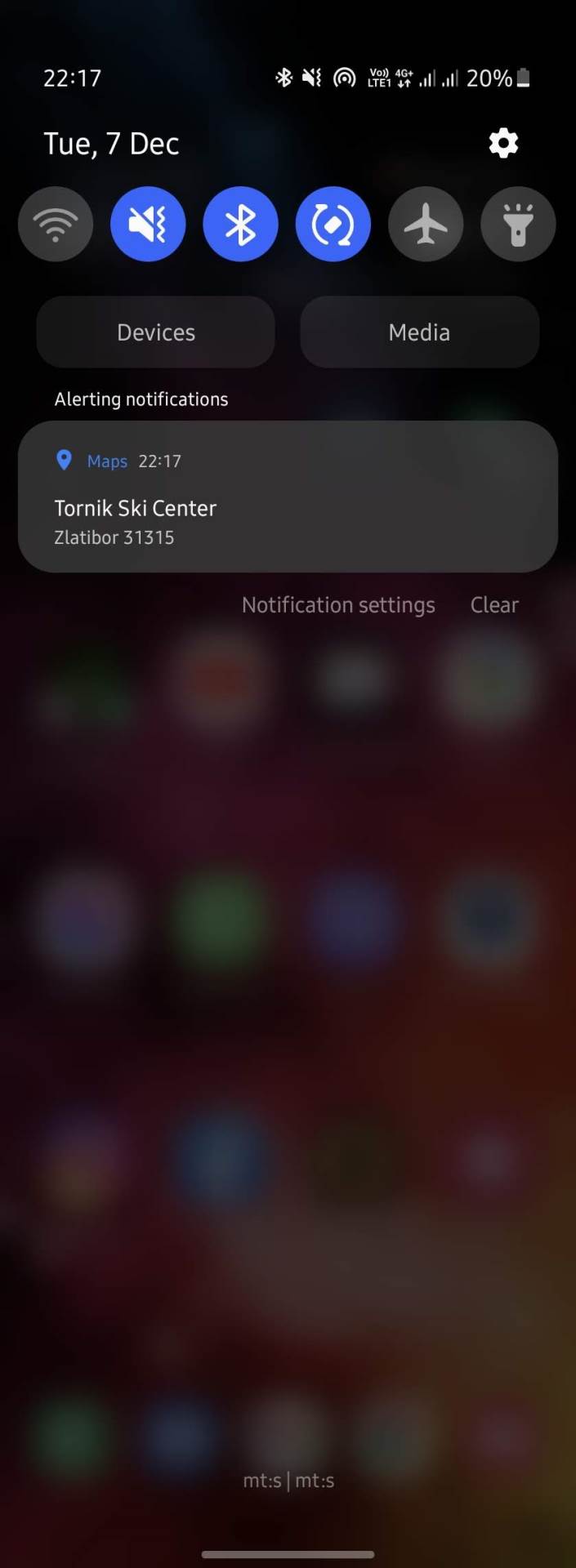 Obaveštenje o prispeloj lokaciji na pametnom telefonu   Obaveštenje o prispeloj lokaciji na pametnom telefonu
