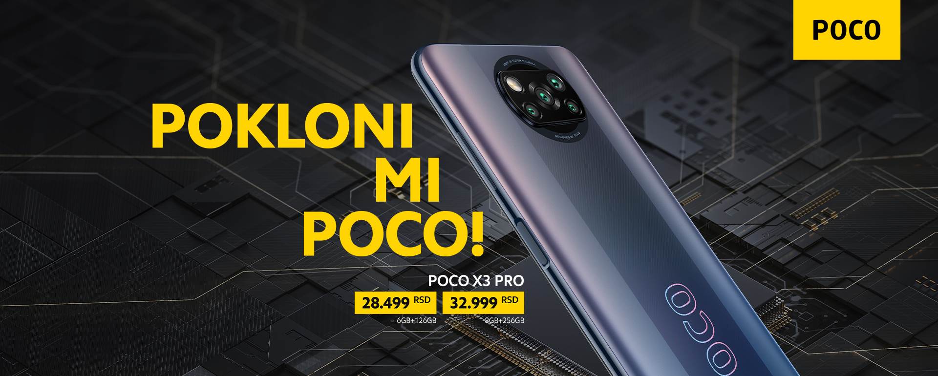 POCO X3 Pro promocija u Srbiji niža cena 