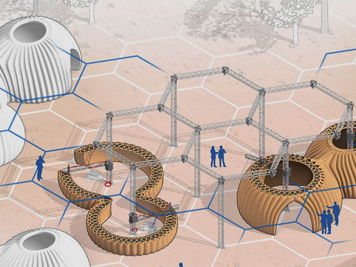  3D kuće štampane od blata - Smart Life/ WASP 