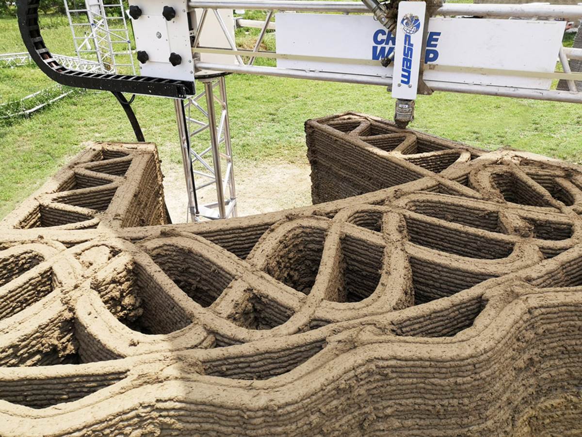  3D kuće štampane od blata 